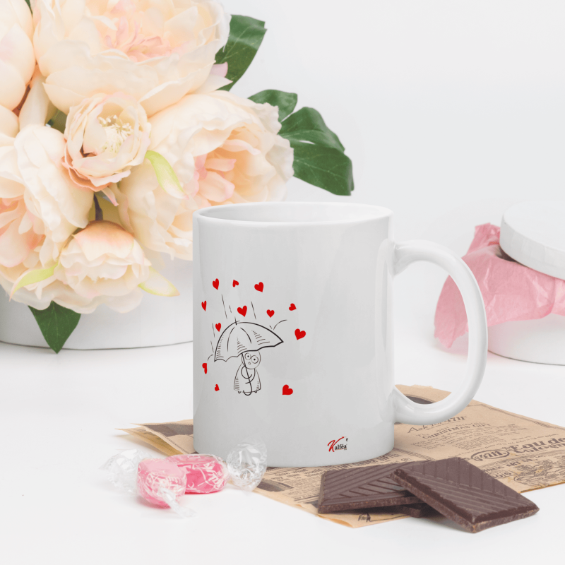 Mug je t'aime connard, cadeau drôle pour son chérie