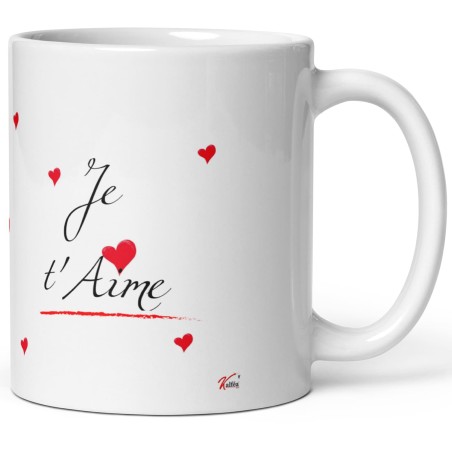 Mug qui explique comment je t'aime