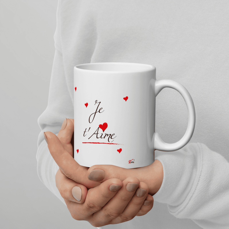 Mug qui explique comment je t'aime