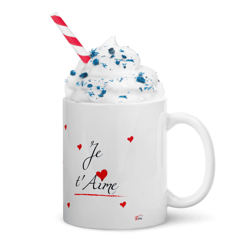 Mug qui explique comment je t'aime