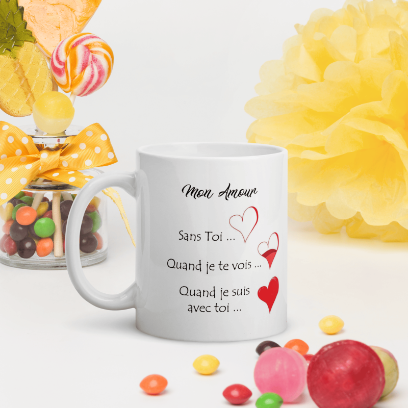 Mug qui explique comment je t'aime