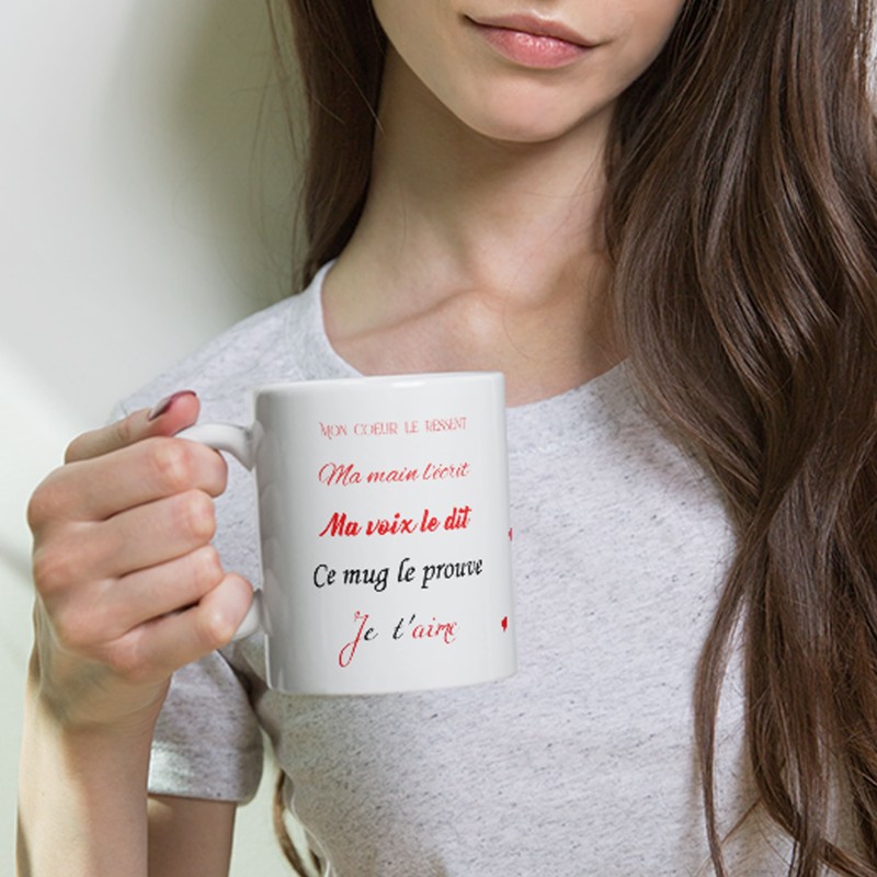 Tasse pour dire je t'aime d'une autre façon