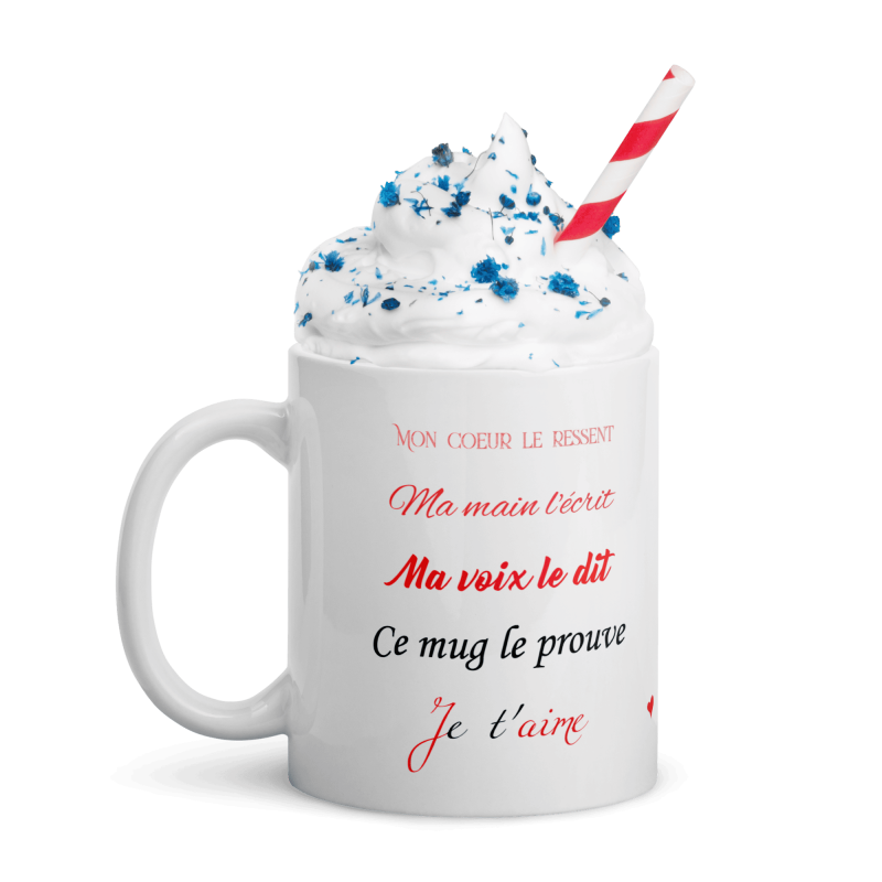 Tasse pour dire je t'aime d'une autre façon