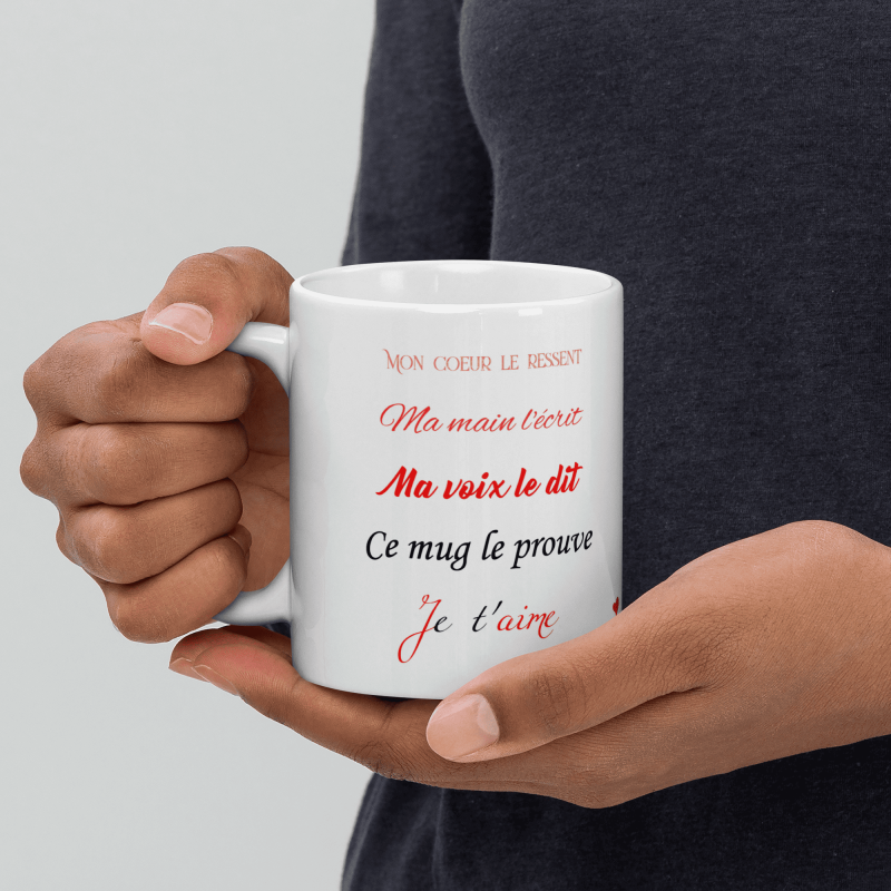 Tasse pour dire je t'aime d'une autre façon