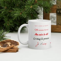 Tasse pour dire je t'aime d'une autre façon