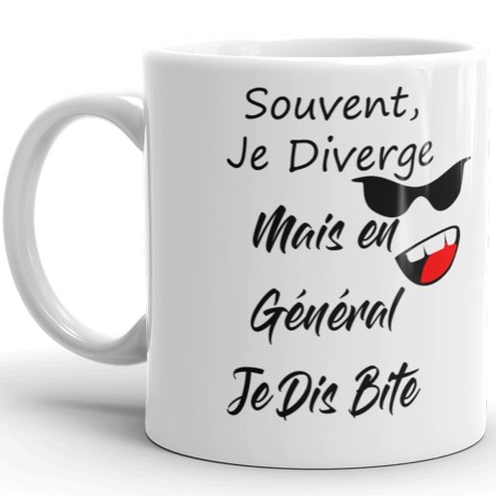Offrir un mug coquin à l'humour décalé