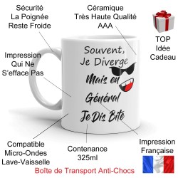 Offrir un mug coquin à l'humour décalé