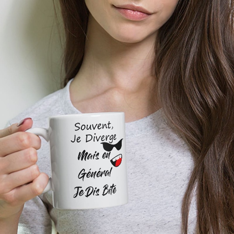 Offrir un mug coquin à l'humour décalé