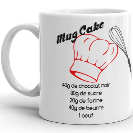 Mug cake à offrir