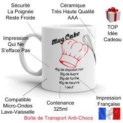 Mug cake à offrir