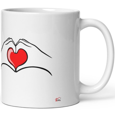 Mug je t'aime poésie et tendresse