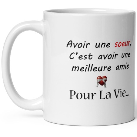 Mug amour pour votre soeur