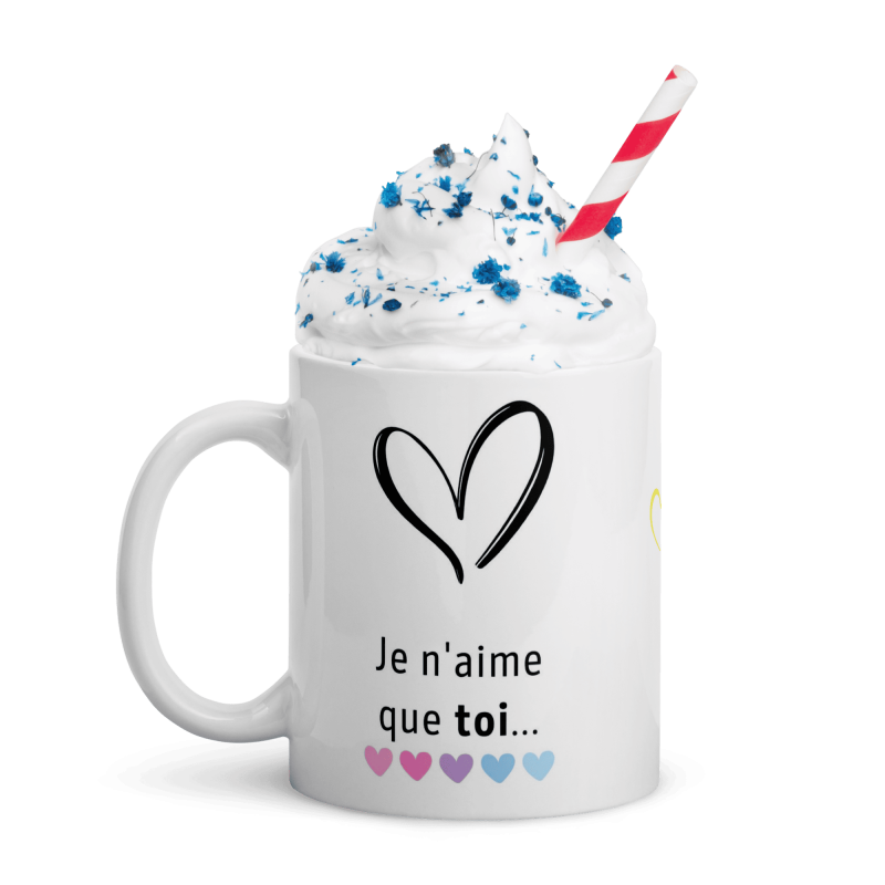 Mug cadeau je n'aime que toi