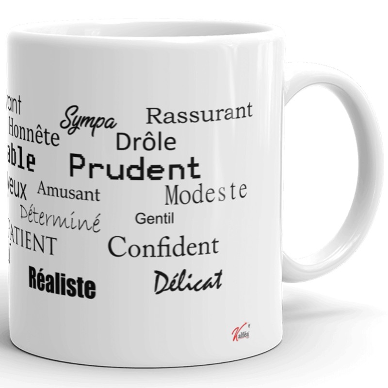 Mug cadeau mon mari avec coeur