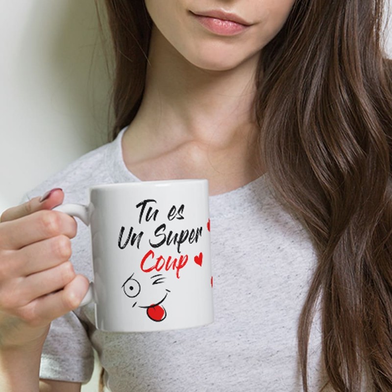 Mug drôle et amoureux Tu es un super coup
