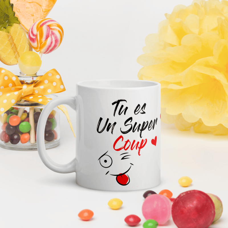 Mug drôle et amoureux Tu es un super coup