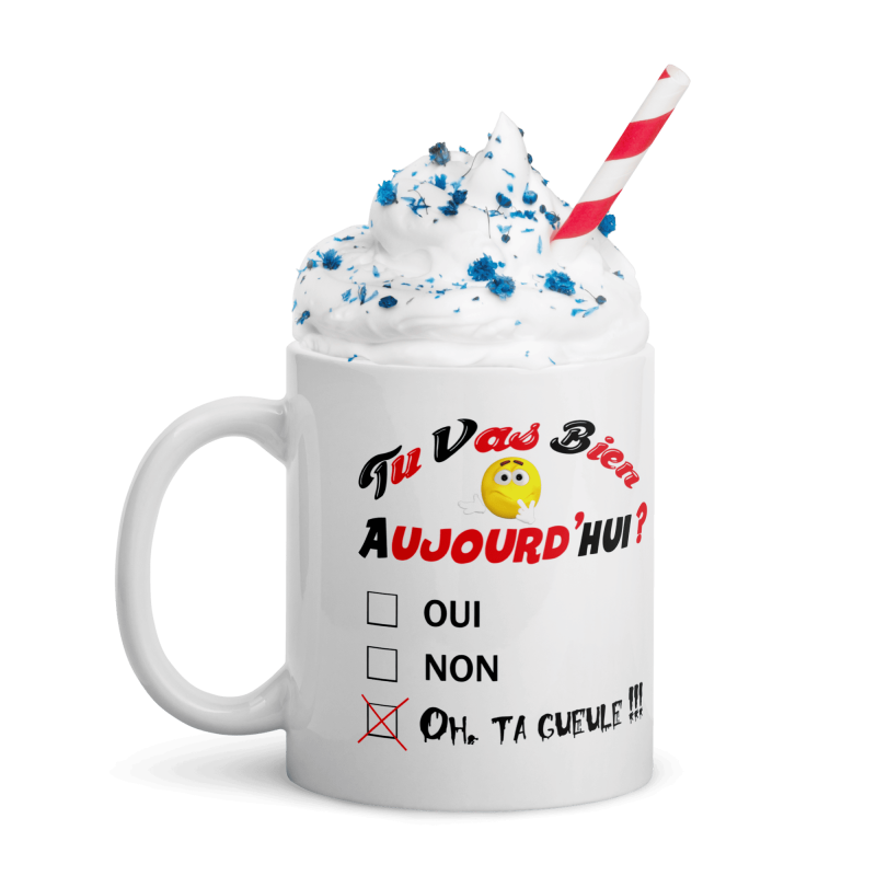 Acheter un mot drôle ca va ? Ta gueule