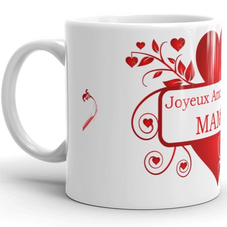 Tasse joyeux anniversaire maman à offrir