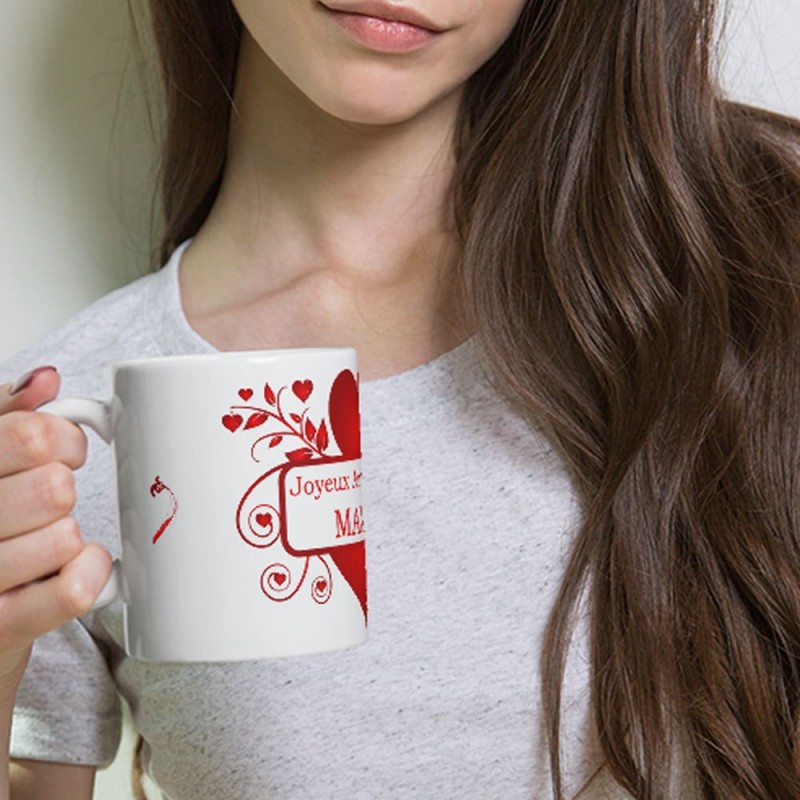 Tasse joyeux anniversaire maman à offrir
