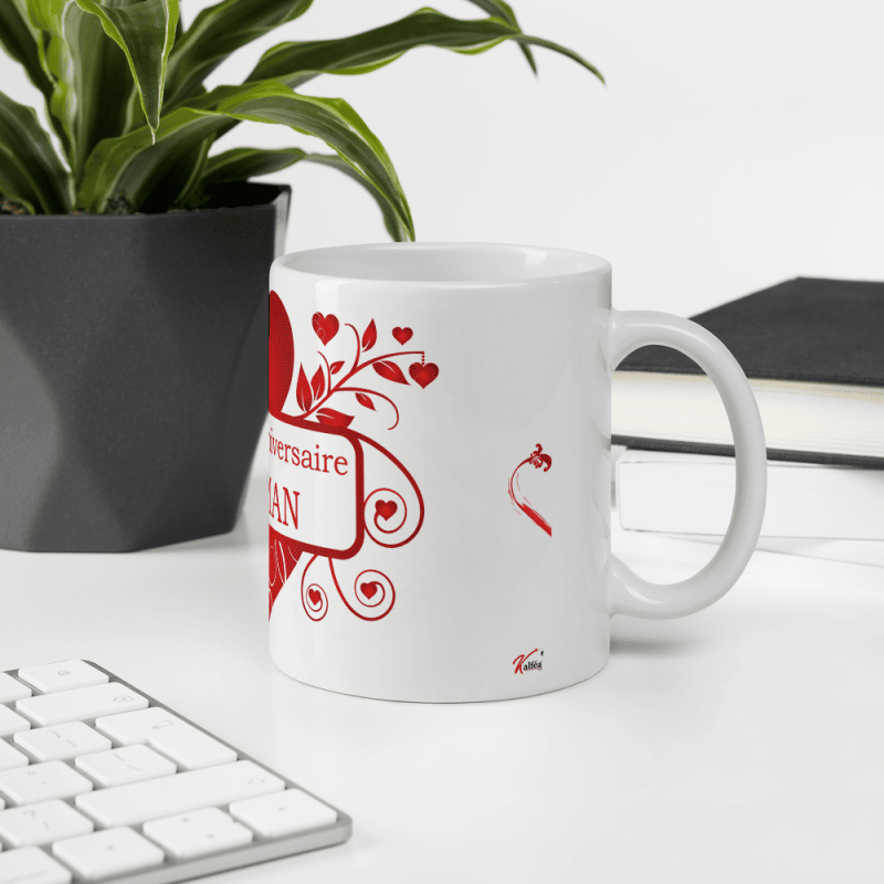 Tasse joyeux anniversaire maman à offrir