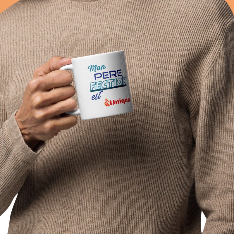 Mug cadeau pour son père humour et amour