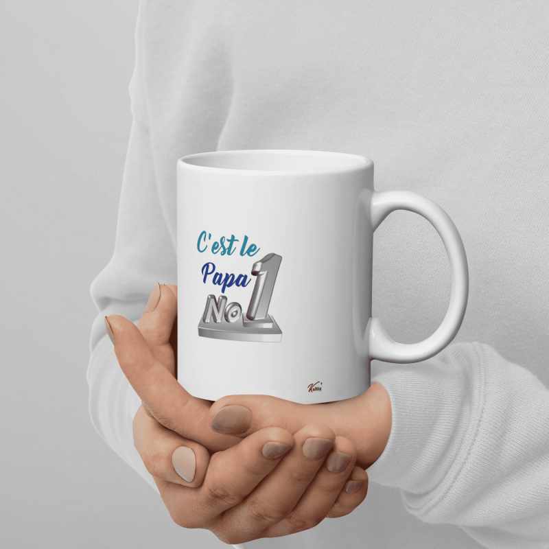 Mug cadeau pour son père humour et amour