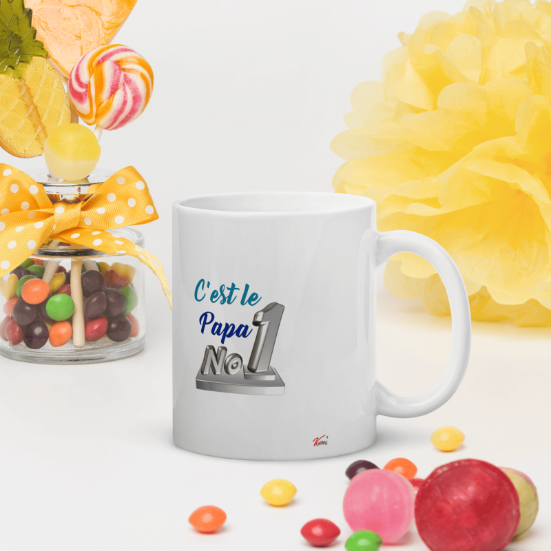 Mug cadeau pour son père humour et amour