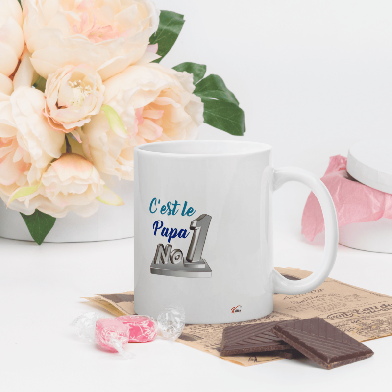 Mug cadeau pour son père humour et amour