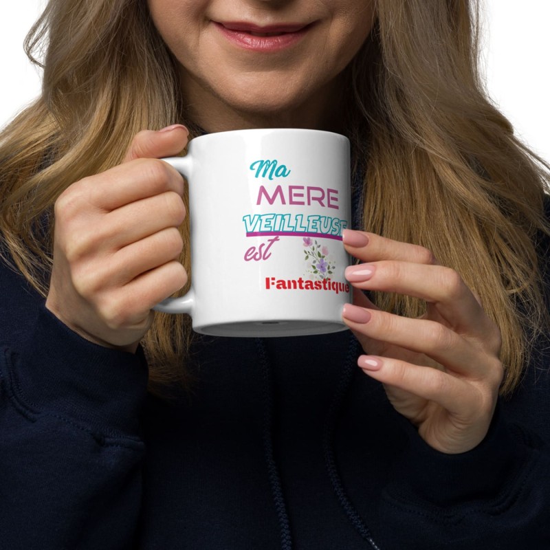 Mug cadeau pour sa mère drôle et tendre