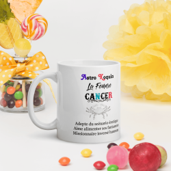 Mug sexy femme cancer à offrir