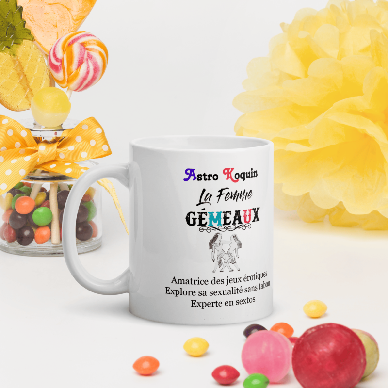 Tasse à offrir : signe astral gémeaux sexy femme