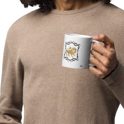 Tasse signe du zodiaque lion sexy homme