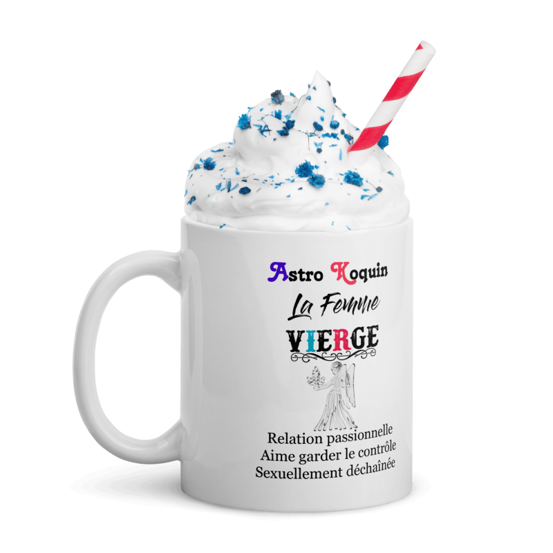 Offrir une tasse signe du zodiaque Vierge sexy femme