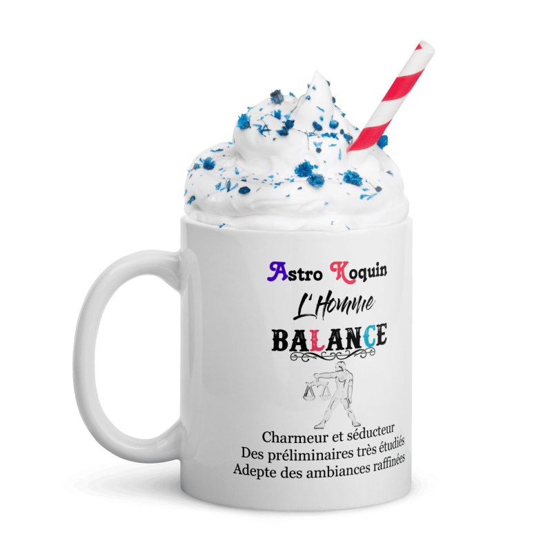 Caseau homme : mug Balance sexy pas cher