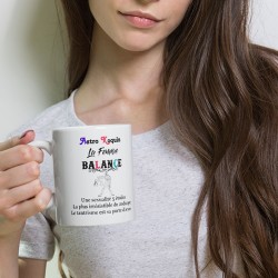 Cadeau femme : tasse zodiaque Balance sexy