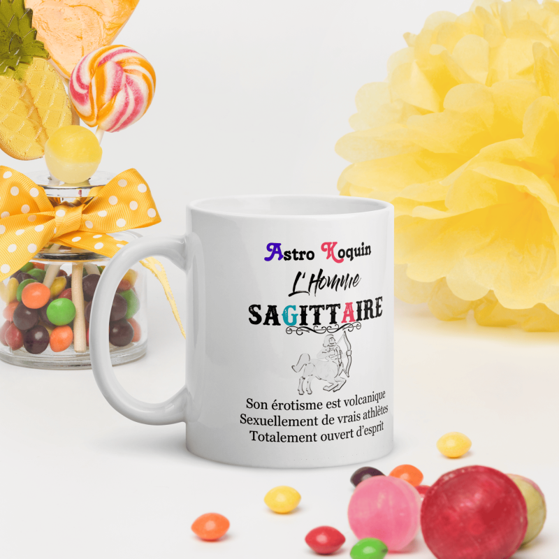 Offrir un mug homme sagittaire coquin