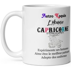 Mug Capricorne pour homme sexy pas cher
