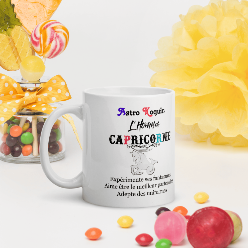 Mug Capricorne pour homme sexy pas cher