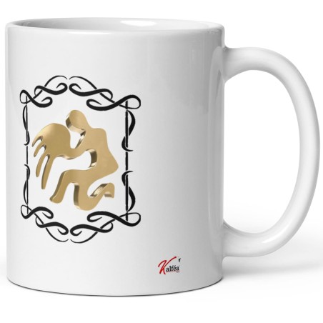 Cadeau pas cher femme : mug signe du zodiaque verseau