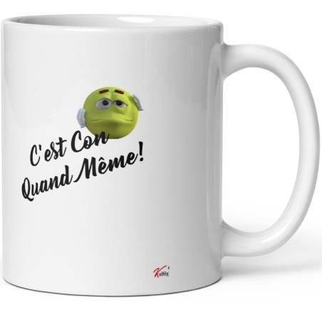 mug message effacé drôle à l'humour décalé