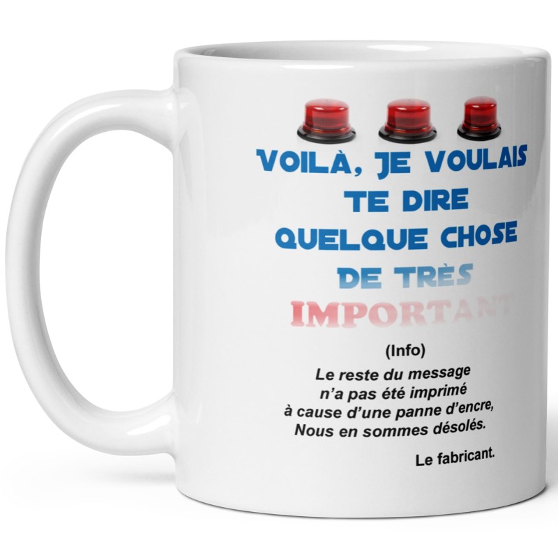 mug message effacé drôle à l'humour décalé