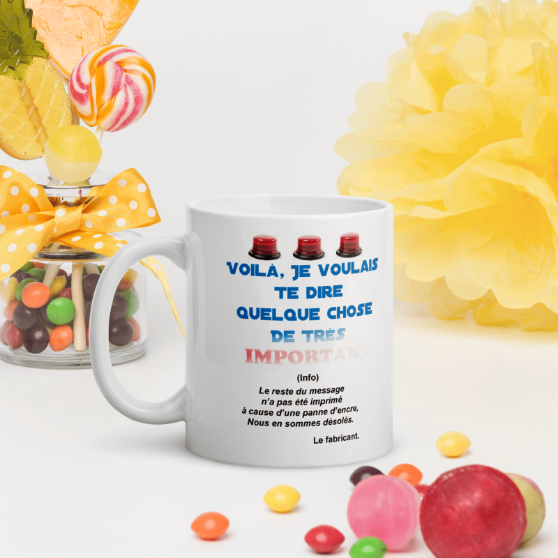 mug message effacé drôle à l'humour décalé