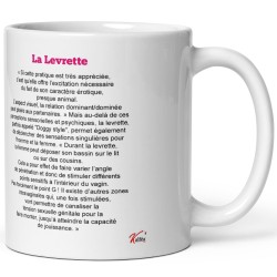 Mug drôle sur la levrette à offrir