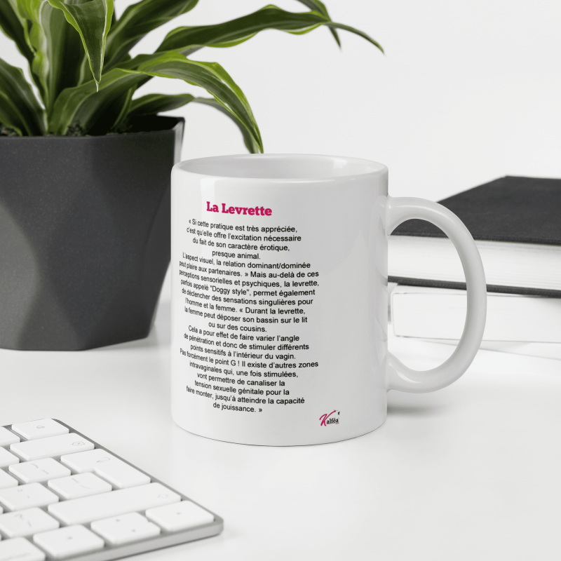 Mug drôle sur la levrette à offrir