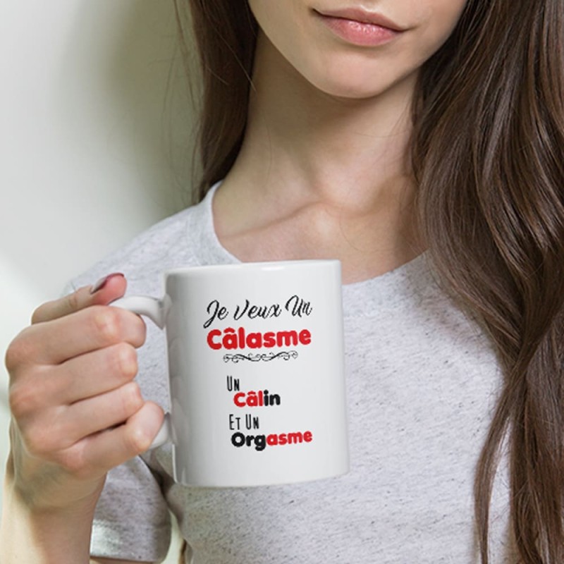 Mug câlin et orgasme à offrir