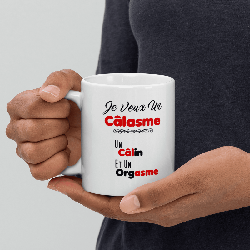 Mug câlin et orgasme à offrir