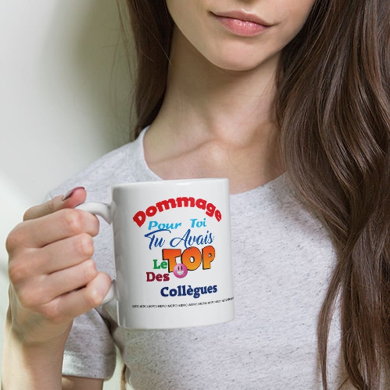 Mug départ en retraite de collègue