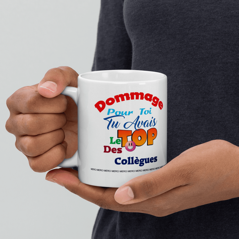 Mug départ en retraite de collègue