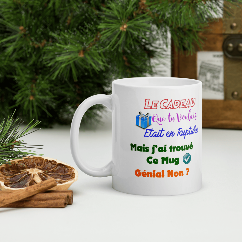 Mug humoristique cadeau en rupture de stock