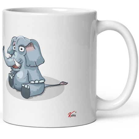 Mug éléphant humour – Tasse cadeau décalée et suggestive